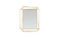 Miniature Miroir en métal doré  Alma Détouré