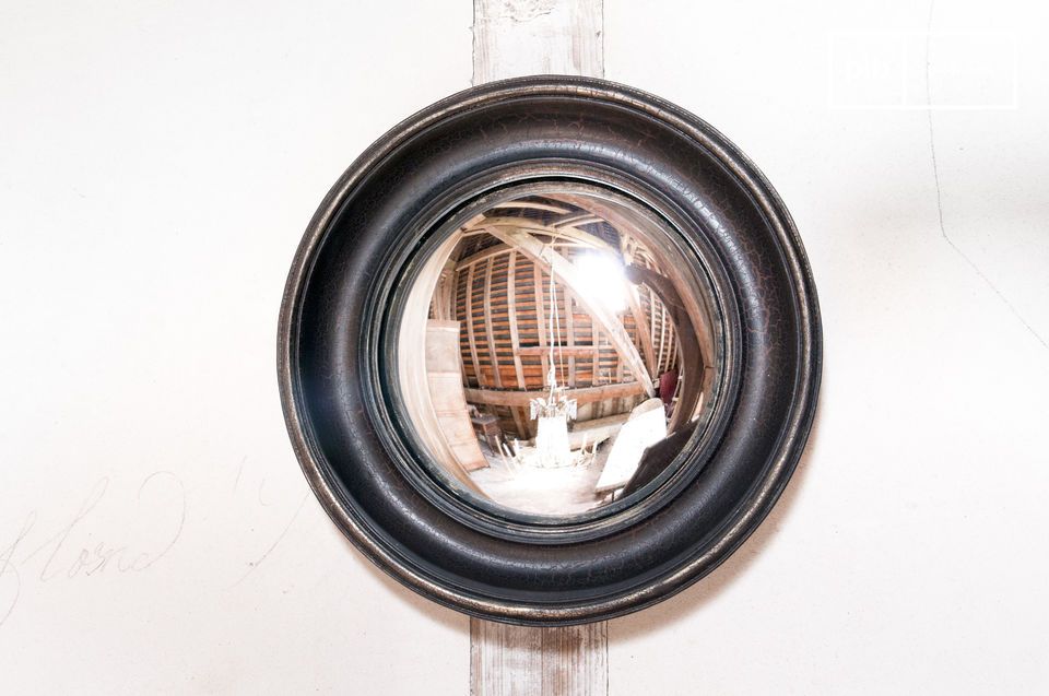 Miroir discret dans un un style campagne Bohème.