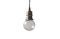 Miniature Petite suspension en métal argenté  Darwin Détouré