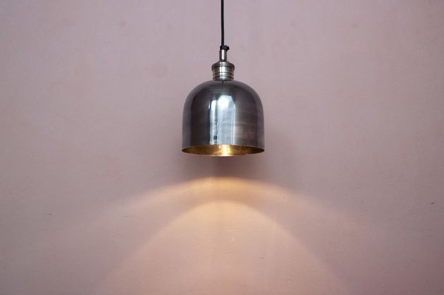 Plafonnier Ogive Nickelée