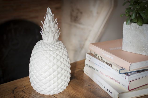 Pot en porcelaine Ananas