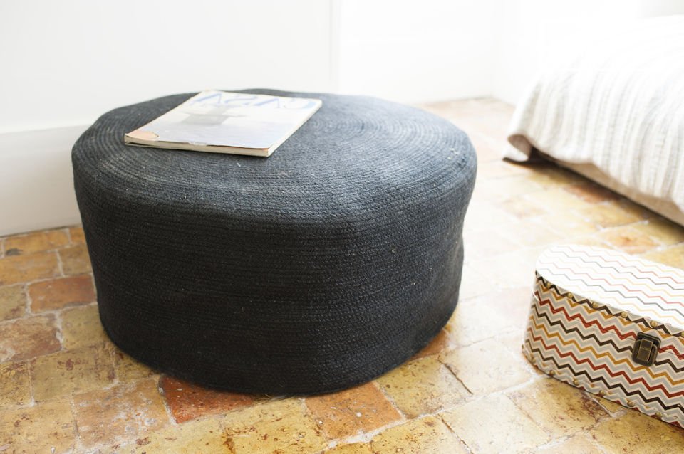 Un pouf séduisant pour un touche de décoration cosy très pratique