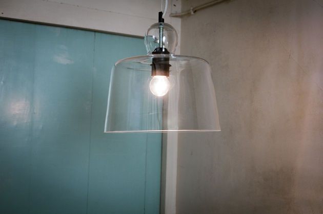 Suspension Cloche en verre
