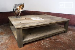 Table basse à Losanges métalliques