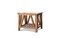 Miniature Table basse carrée en bois massif  Cadynam Détouré