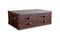 Miniature Table basse en cuir marron  Goldfield Détouré