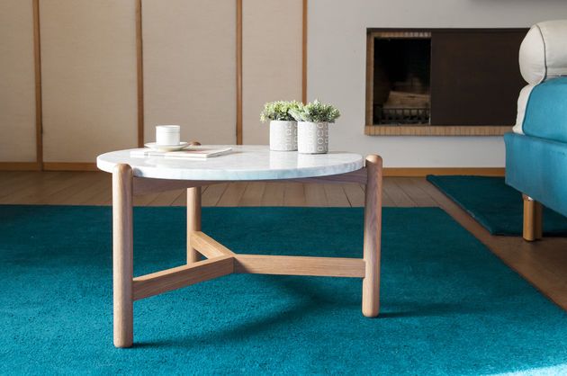 Table basse en marbre Västra