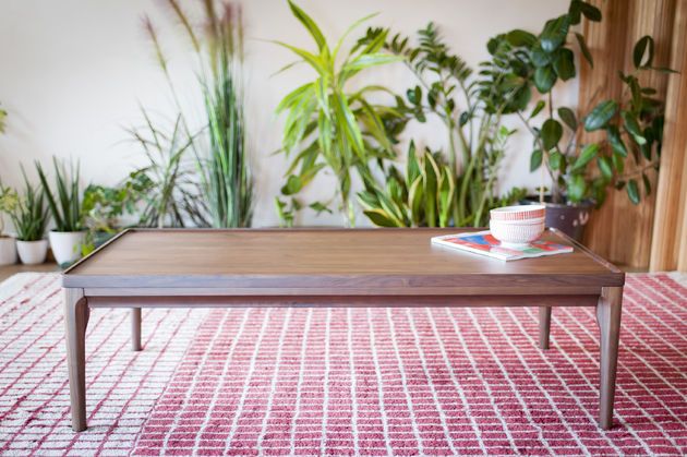 Table basse en noyer Hemët