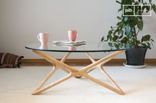 Table basse en verre Estrella