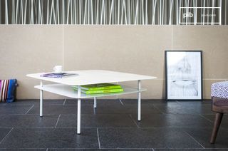 Table basse Holly Blanche