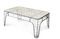 Miniature Table basse industrielle en métal grillagé Ontario Détouré