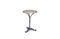 Miniature Table bistrot ronde bois et métal  Vaiana Détouré