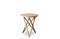 Miniature Table d'appoint en bois Estrella Détouré