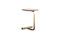 Miniature Table d'appoint en bois et métal  Pontis Détouré