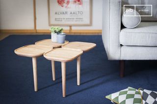 Table d'appoint en bois Kädri