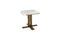 Miniature Table d'appoint en marbre blanc  Carrera Détouré