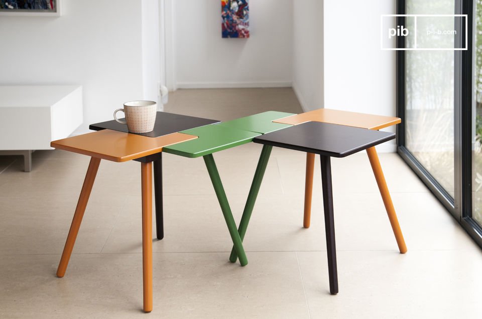 Petite Table d'Appoint Extensible en Stratifié TKP - Le Chaisier