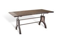 Table industrielle ajustable Silver Lake