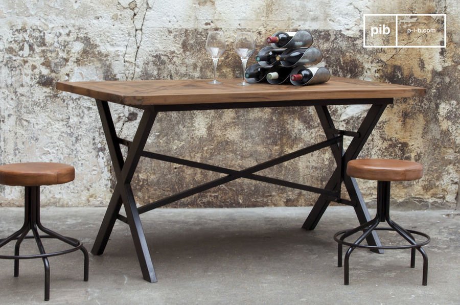 Mobilier industriel pour un style rétro indéniable