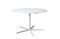 Miniature Table ronde en marbre blanc  Lemvig Détouré
