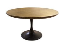 Table ronde en laiton 