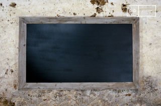 Tableau noir de brasserie 115x190cm