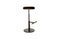 Miniature Tabouret de bar en velours noir  Novel Détouré