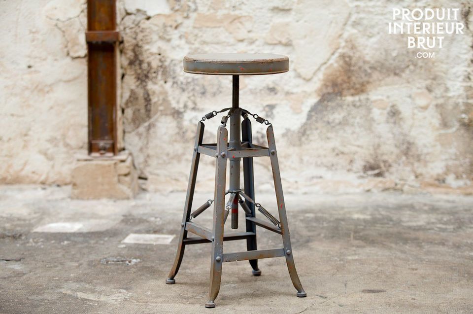 Tabouret de bar métallique Marais