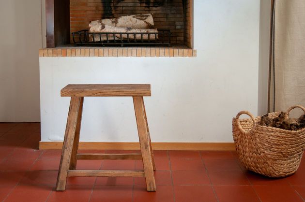 Tabouret en bois massif Vizzavona