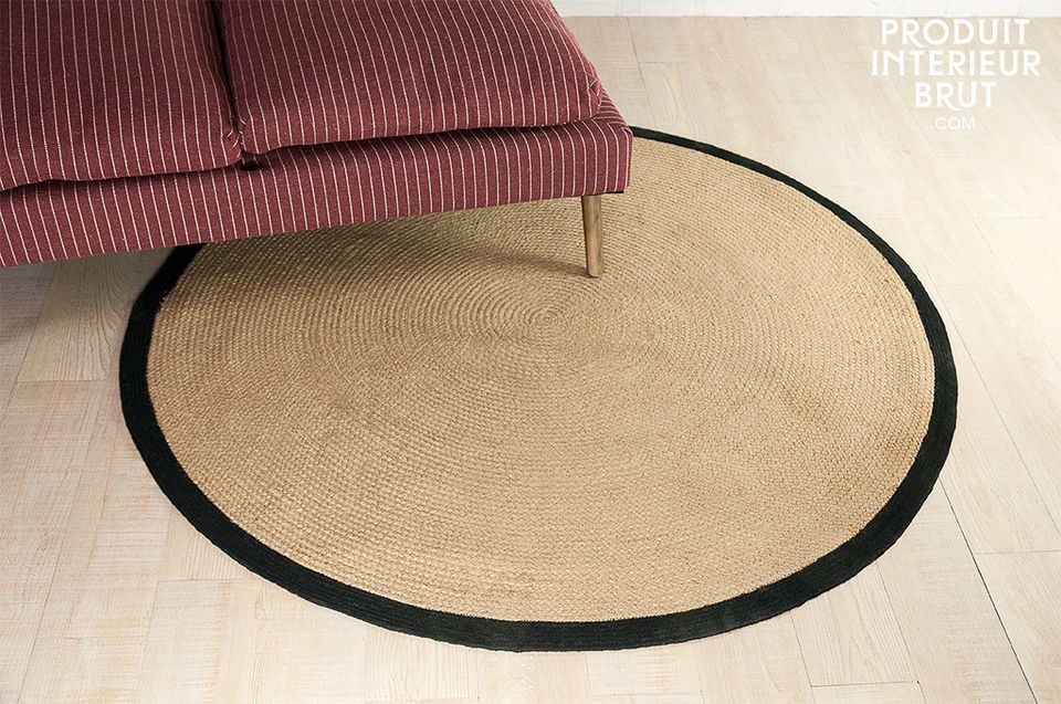 Tapis rond Lidingo