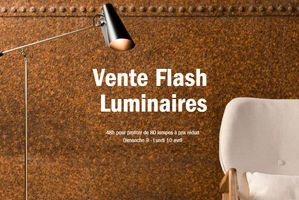 Vente Flash luminaires