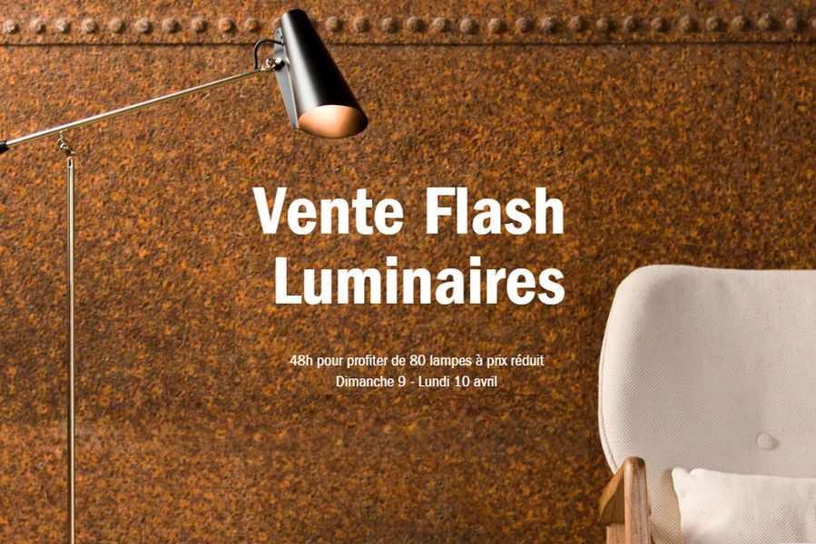 Vente Flash luminaires